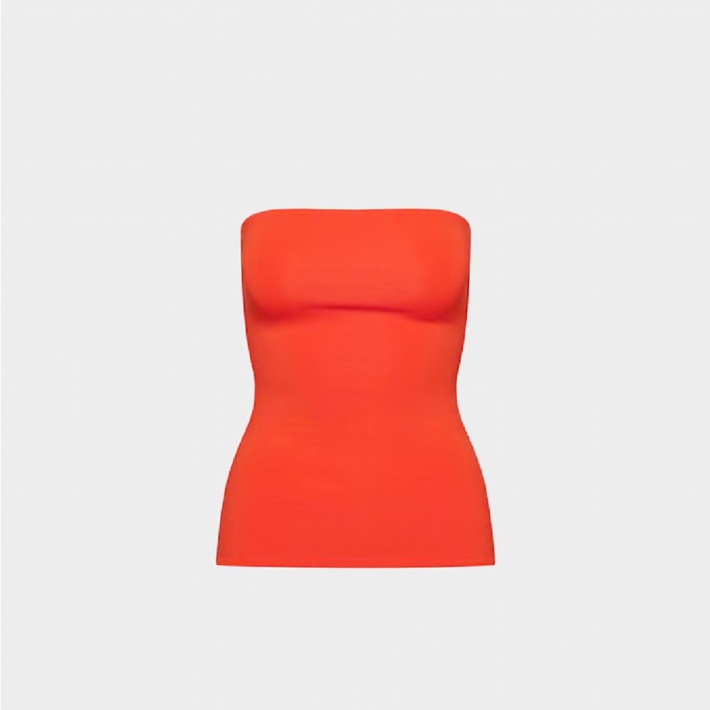 New Aritzia Original Contour Tube Top Poppy Red Size Small